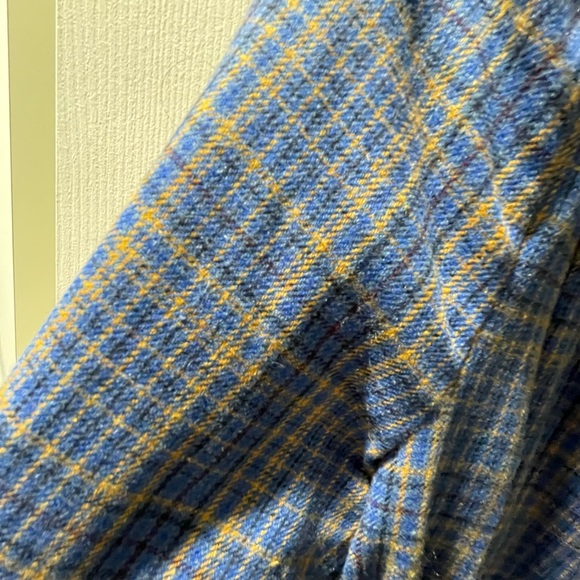 Moon River Plaid Trench Coat - Picture 5 of 5